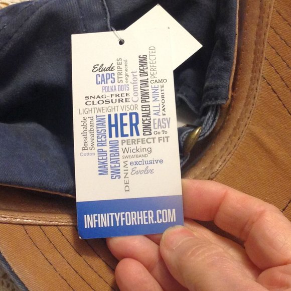 Fur Mom Infinity for Her Cap, Concealed Ponytail opening - Picture 5 of 9